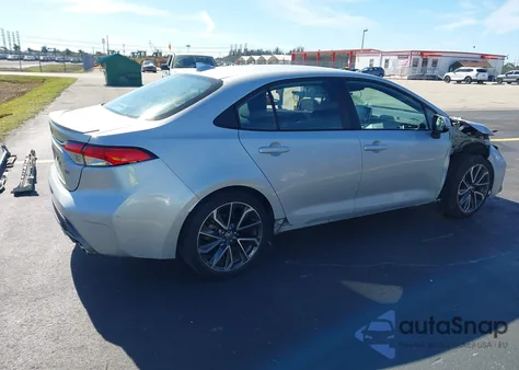 2021 Toyota Corolla Se z USA, uszkodzony, nr VIN 5YFS4MCE4MP086615